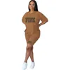Designer Tracksuit Women Two Piece Set 2023 New Summer Letter Printed Loose T-shirt Shorts Casual Outfits Sweatsuit