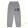 Men's Pants Letter Jacquard Loose Cole Buxton Knit Trousers Men Women High Quality Black Gray Sweatpants Loose design9955ss