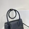 Borsa con manico Jacque Borsa a tracolla a 12 cerchi Borsa quadrata da donna di design di nicchia francese Piccola patta Borsa a tracolla di lusso famosa Borsa e shopping Mini borsa a mano