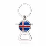 Openers 2 In 1 voetbalflesopener Keychain Qatar Flag Mini Easy Can Beer Ring Wine Jar RRB16636 Drop Delivery Home Garden Kitch Dhuwt