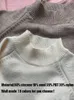 Pull Femme Col Montant Pulls Pull Haute Qualité Pull Surdimensionné Split Automne Hiver Vêtements Beige Violet Vert 8 Couleurs C 114 230331