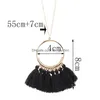 Pendant Necklaces New Arrival Tassel Dangle Necklace Fringed Sweater Gold Chain Mti Color For Women Valentines Day Giftz Dro Dhgarden Dhjda