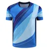 T-shirts pour hommes 2023 costume de tennis de table championnats du monde compétition vêtements hommes et femmes quotidien été à manches courtes