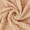 Blankets Swaddling 6 Layers Bamboo Cotton Baby Receiving Infant Kids Swaddle Wrap Sleeping Warm Quilt Bed Cover Muslin 230331