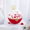 Festliga leveranser Alla hjärtans dag Cake Decoration Box Julår Mousse Ball Cup Packaging Flower Topper Halloween