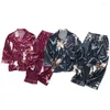 Damska odzież sutowa piżama kategorie mężczyzn pary seksowne jedwabne satynowe kwiatowe gładkie, swobodne wysokiej jakości wygodne koszulki nocne