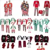 Autres Fournitures De Fête De Noël Famille Pyjamas Ensembles Papa Maman Enfants Bébé Vêtements De Nuit Assortis Nuit Porter Drop Delivery Accueil Garde Dhd6U