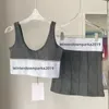 Kadınların izini iki parçalı elbise tasarımcısı tank üst pamuk streç kırpılmış yoga takım elbise fitness 2pcs sütyen mini etek tankları üst kısımlar şort golf tenis vintage t gömlek tişört