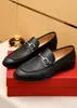 New 2023 Mens Dress Shoes Genuiene Leather Brand Designer Party Wedding Flats Male Casual Business Driving Shoes Size 38-45