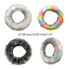 Steering Wheel Covers Fashionable Universal 14 Inch Auto Cover Buffer Vibration Car-styling Breathable Fluffy Comfortable GripSteering