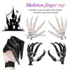 Feest gunst Halloween Articated Fingers Scarry Fake Skeleton Hands Realistisch Decor Prop Rrb15835 Drop Delivery Home Garden Festive S DHKFH