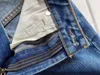 Designer LW broderi anagram jeans beskurna byxor kvinnor kvinnlig vår sommar mode hög midja bred ben flare raka byxor avslappnad stil lös byxor