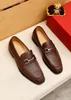 2023 Mens Frade Shoes Обувь искренняя кожаная бизнес офис офис работы формальные квартиры мужской бренд дизайнер вечеринка свадебная обувь размер 38-45