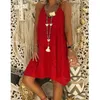 Casual Dresses Womens Summer Beach Lace Mini Dress Ladies Strappy V Neck Holiday Sundress 10CD