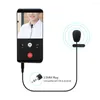 Microphones 2m Omnidirectional Metal Microphone 3.5mm Jack Lavalier Tie Clip Mini Audio Mic For Camera Computer Laptop Phone