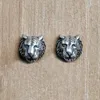 Boucles d'oreilles à tige en argent Sterling 925 mâle femelle Punk boucle d'oreille élégant Animal excellent mignon pour femme homme bijoux uniques