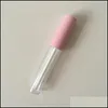 Garranhas de embalagem cor rosa 10 ml tubos de brilho labial vazios Eyeliner Eyeliner rímel rímel DIY DIY RECLAÇÃO DRIA DE DROP O O DHS3X