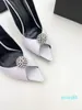 lacquer heel women's sandals Crystal ball decoration Patent leather upper 10 cm heels Size 35-43