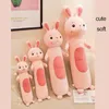 Pillows Soft Cute Cartoon Short Plush Cylindrical Adult Children Toys Baby Sleep Appease Home Sofa Cushion 230331