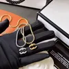 Mfbf hanger kettingen dames vergulde liefde sieraden lange kettingen fijne vierkante ketting merk cadeau ketting lente familie gif