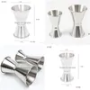 Bar Tools Measuring Cup Cocktail Liquor Cups Stainless Steel Jigger Bartender Drink Mixer Rrb16275 Drop Delivery Home Garden Kitchen Dhskw