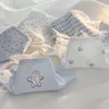 Mutandine femminili 5 pezzi/set simpatici mutandine di coniglio cartone animato Cotton Women bianche