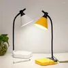 Tischlampen JJC USB wiederaufladbare LED klappbare Schreibtischlampe Augenschutz Touch dimmbares Leselicht 3 Farbmodi