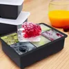 Baking Moulds Convenient Ice Storage Box Reusable Making Mold Compartment 4/6/8 Grids Bar Bartending Cube Tray DIY