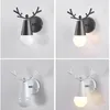 Wandlampen Nordic Geweih Lampe Moderne Hirsch Led Wandleuchte Schlafzimmer Nachttischlampen Für Wohnkultur Spiegel Licht Loft Industrie