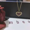 Women Heart Pendant Necklaces Fine Jewelry Necklace Leather 18k Gold Plated Long Chains Spring Romantic Love Necklace Designer Brand Jewelry Celtic Chain With Box