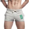 Shorts masculinos seobean mass shorts casuais algodão fitness sweetpants shorts curtos de verão masculino casta