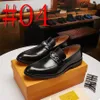 MM Fashion Luxury Herren Kleid Schuh Formal Slip-on Leder Designer Herren Business Schuhe Lässige Oxfords für Herren 11