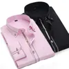 Men's Casual Shirts Spring/Autumn Men's Slim Fit Long Sleeve Dress European Business Fur Border Shirt High Quality Wedding Beauty Shirt 230331