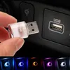 Veilleuses LED Voiture USB Ambiance Lampe De Toit De Voiture Étoile Lumière Ambiance Intérieure Projecteur Lumière Auto Décoration Éclairage Chambre Veilleuse P230331