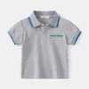 Magliette Estate Bambini Polo Camicie Tessuto di cotone Qualità T-shirt per bambini Magliette per bambini Abbigliamento per bambini 230331