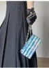 Evening Bags Bag Woman Luxury Acrylic Clutch Designer Wedding Elegant Handbag Party Wallet Purple Shoulder Crossbody