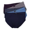 Caleçons Grands sous-vêtements pour hommes Gros sous-vêtements pour hommes Grands shorts respirants en coton Confortables sous-vêtements antibactériens de couleur unie pour hommes 230331