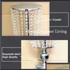 Other Festive Party Supplies Centerpieces Table Decoration Props Tall Upscale Crystal Bead Curtain Cited Candlestick Welco Dhxqa