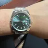 Nuova versione di fabbrica Guarda Mint Green Abbassata 41mm Bracciale Jubilee Cal 3235 B P P Sincronizzazione ufficiale automatica WA 1888