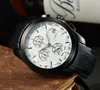 Relógios de pulso Tisso para homens 2023 Relógios masculinos Todos os mostradores funcionam Relógio de quartzo Alta qualidade Marca de luxo com cronógrafo Relógio Acessórios de moda Pulseira de couro