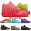 OG MB Big EUR 48 MB.01 Melo Ball 2022 Men Basketbalschoenen Sneakers Buzz Queen City Rick en Morty Rock Ridge Black Red Blast High Quality Outdoor Trainers