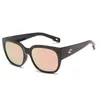 24ss Sport Designer Cost Sonnenbrillen Großer Rahmen Holzmaserung Gläser Zweifarbige Polarisationsfolie Strandbrille Mode Wwat