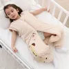 Sleeping Bags Cotton Thicken Bag Baby Carriage Sack For born Cartoon Pattern Children Bedding Split Leg Warm Winter Clothes 230331