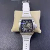 Herrenuhren Richrd Mileres mechanisches Uhrwerk Luxus Rm010 Schweizer Automatikwerk Saphirspiegel Kautschukarmband Leey XAQOF