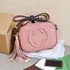 Marmont Soho Disco Messenger Borse per fotocamera Borse ophidia Borse a tracolla da donna Uomo Designer di lusso Pochette CrossBody Portafogli in vera pelle Borsa a mano da viaggio nera