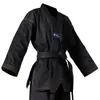 Other Sporting Goods Taekwondo Master Dobok Ultralight Wt Fighter Polyester Suit Black Martial Arts Gi With Exquisite Embroidery 230331