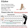 Top Spring Design Buty Kobiety Peep Stop Knited Botting Botki Seksowne wycięte szpilki wysokie obcasy buty 230306