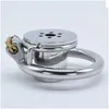 Other Health Beauty Items Cockrings Shop Metal Cock Ring Bdsm Bondage Penis Lock Tra Tiny Chastity Cage Device Small Toys For Men Dhwc0