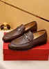 2023 Mens Frade Shoes Обувь искренняя кожаная бизнес офис офис работы формальные квартиры мужской бренд дизайнер вечеринка свадебная обувь размер 38-45