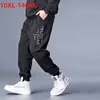 Calça masculina verão Summer Spring Autumn Men Sport Pants Sortpants Casual Letter Pants Plus Size 8xl 9xl 10xl Calças de patins de elasticidade 54 Big Sales W0325